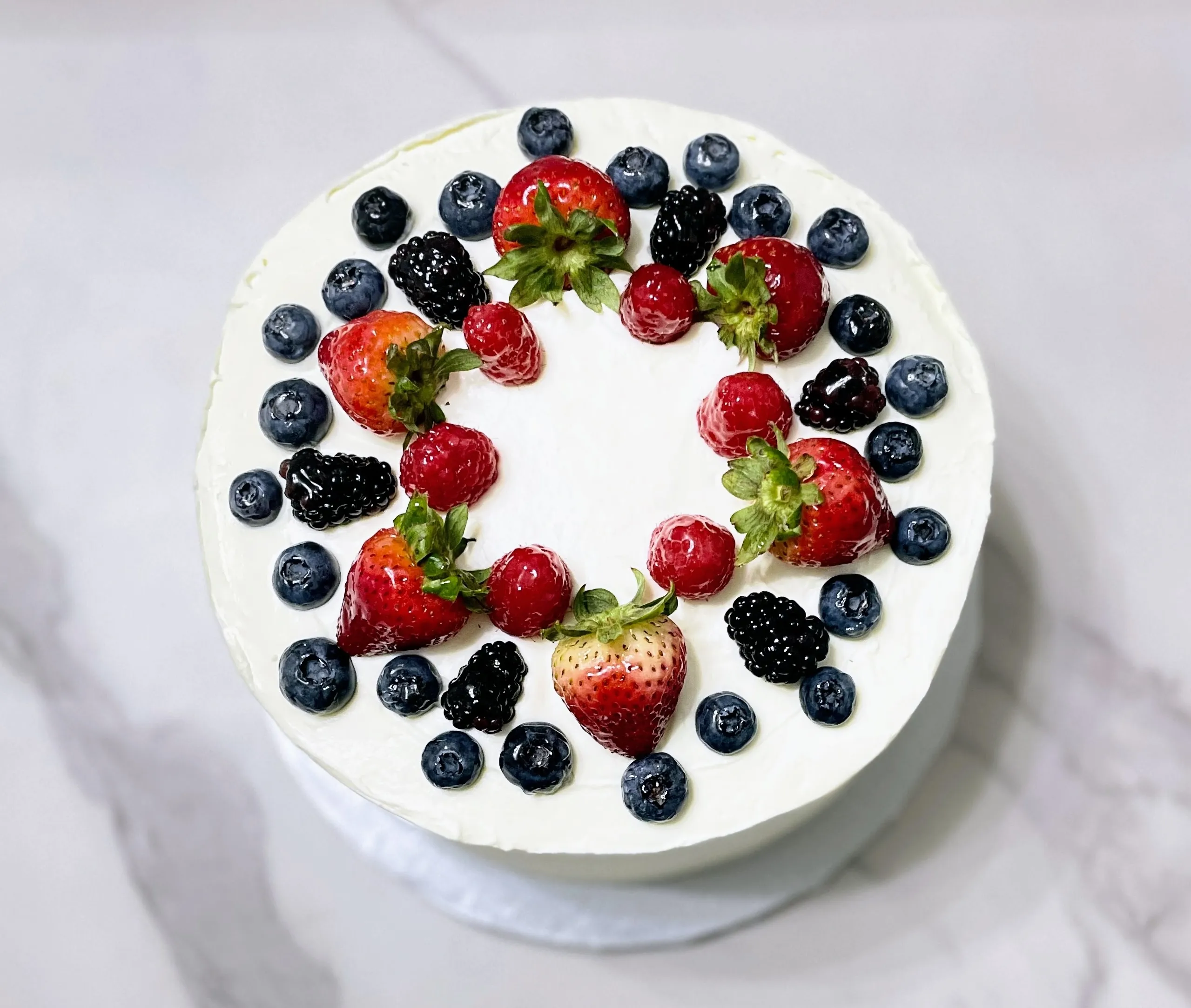 Berry Mascarpone Chantilly Cake - Signature cake by Chattal Bakery