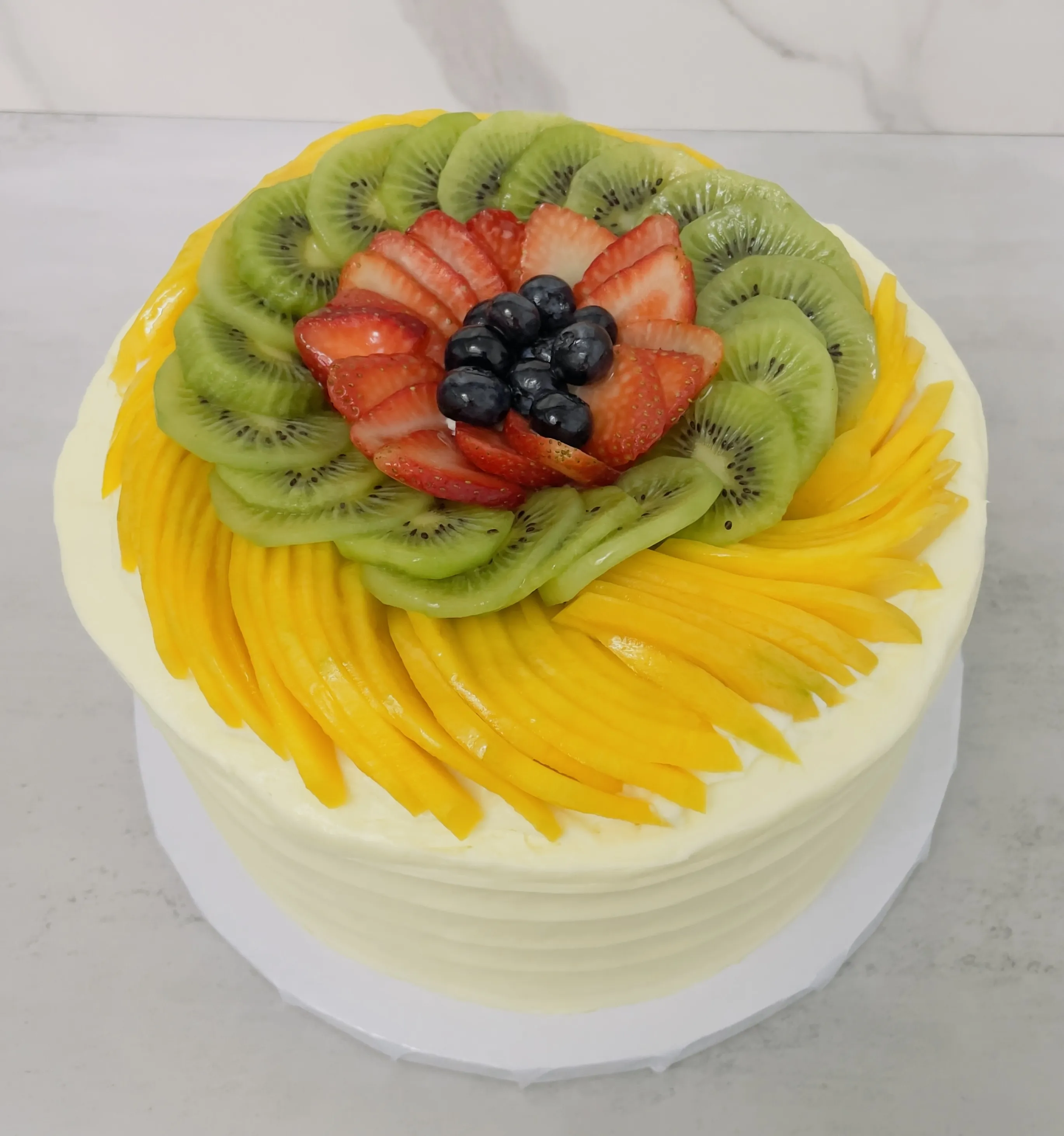 Spring Fling Crown Cake - Signature cake by Chattal Bakery